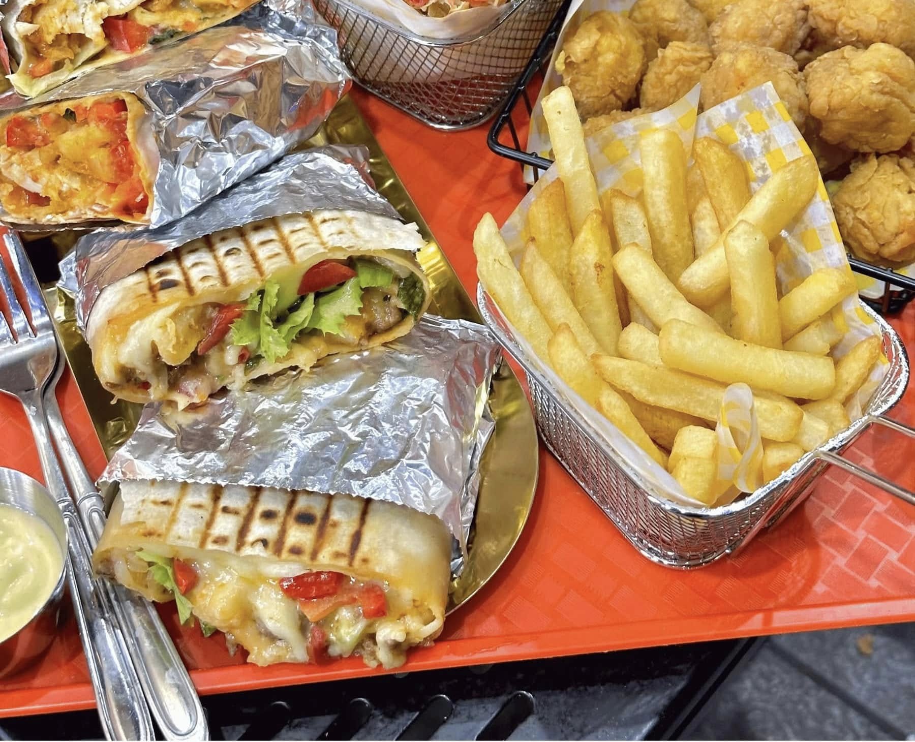 Giấy bạc gói bánh Tacos 
