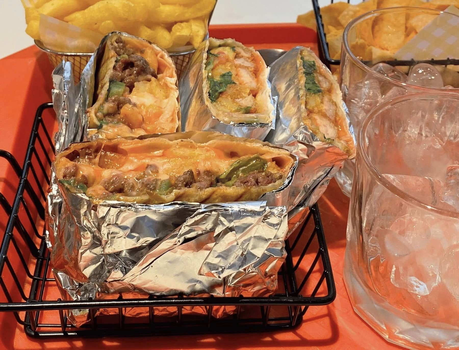 Giấy bạc gói bánh Tacos