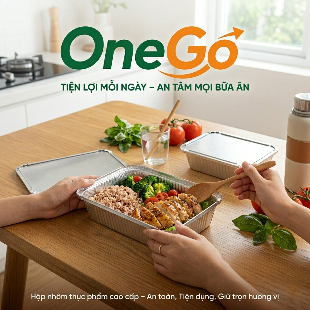 Hộp nhôm thực phẩm OneGo