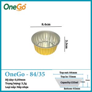 Hộp Nhôm Thực Phẩm 125ml