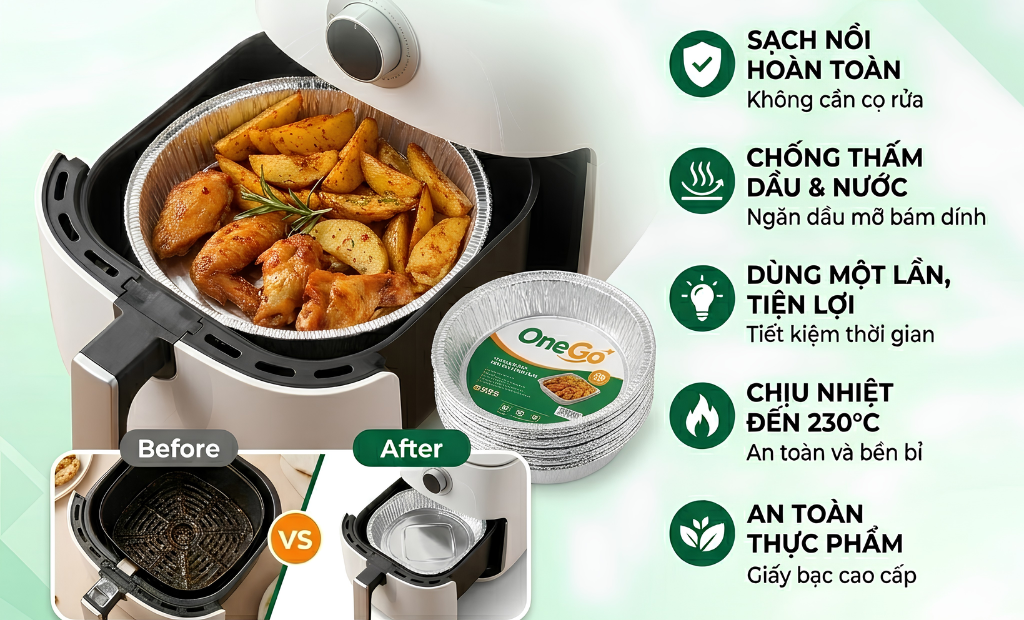 khay lót nồi chiên