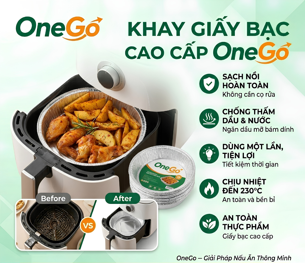 Khay lót nồi chiên 
