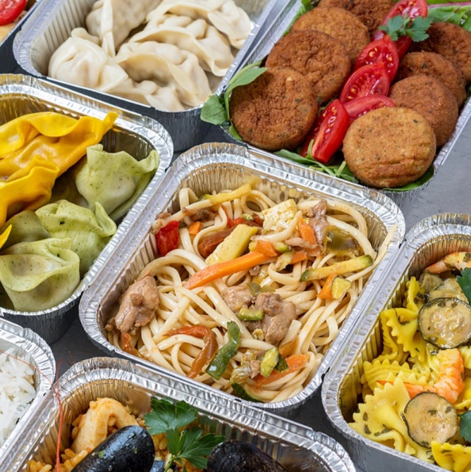 Khay giấy bạc OneGo