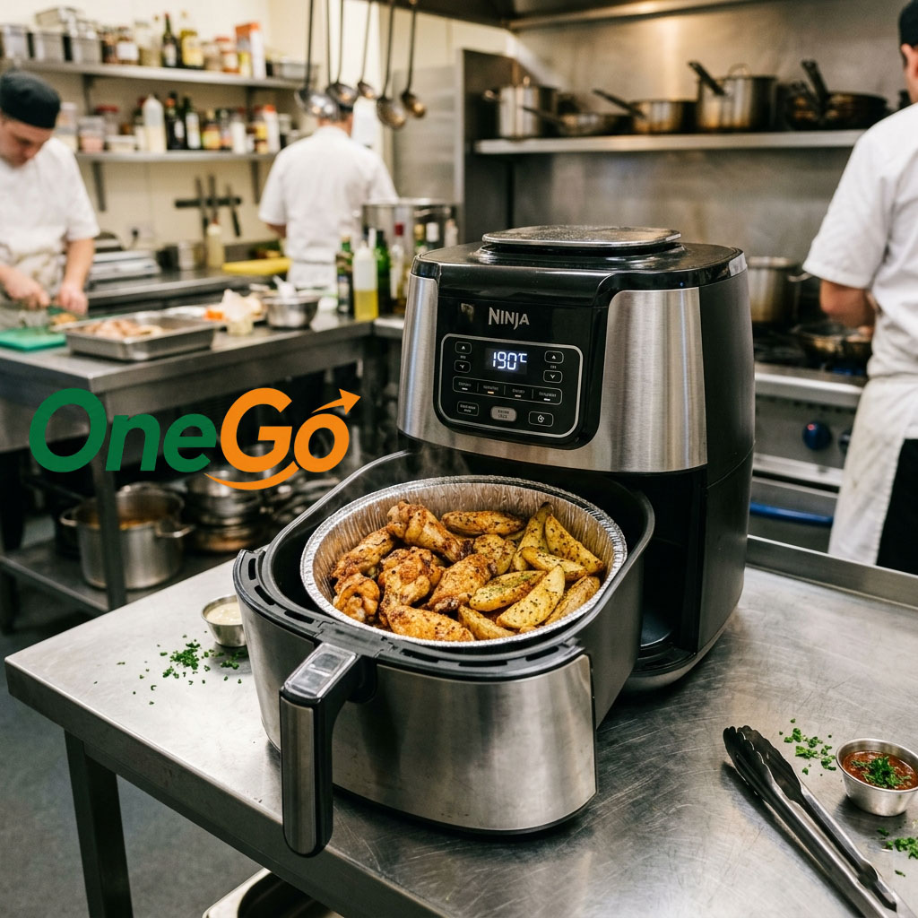 khay giấy bạc lót chống dính nồi chiên không dầu