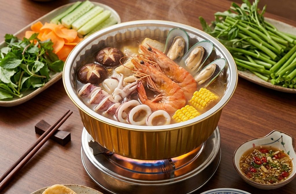 Hộp nhôm hình tròn cao cấp