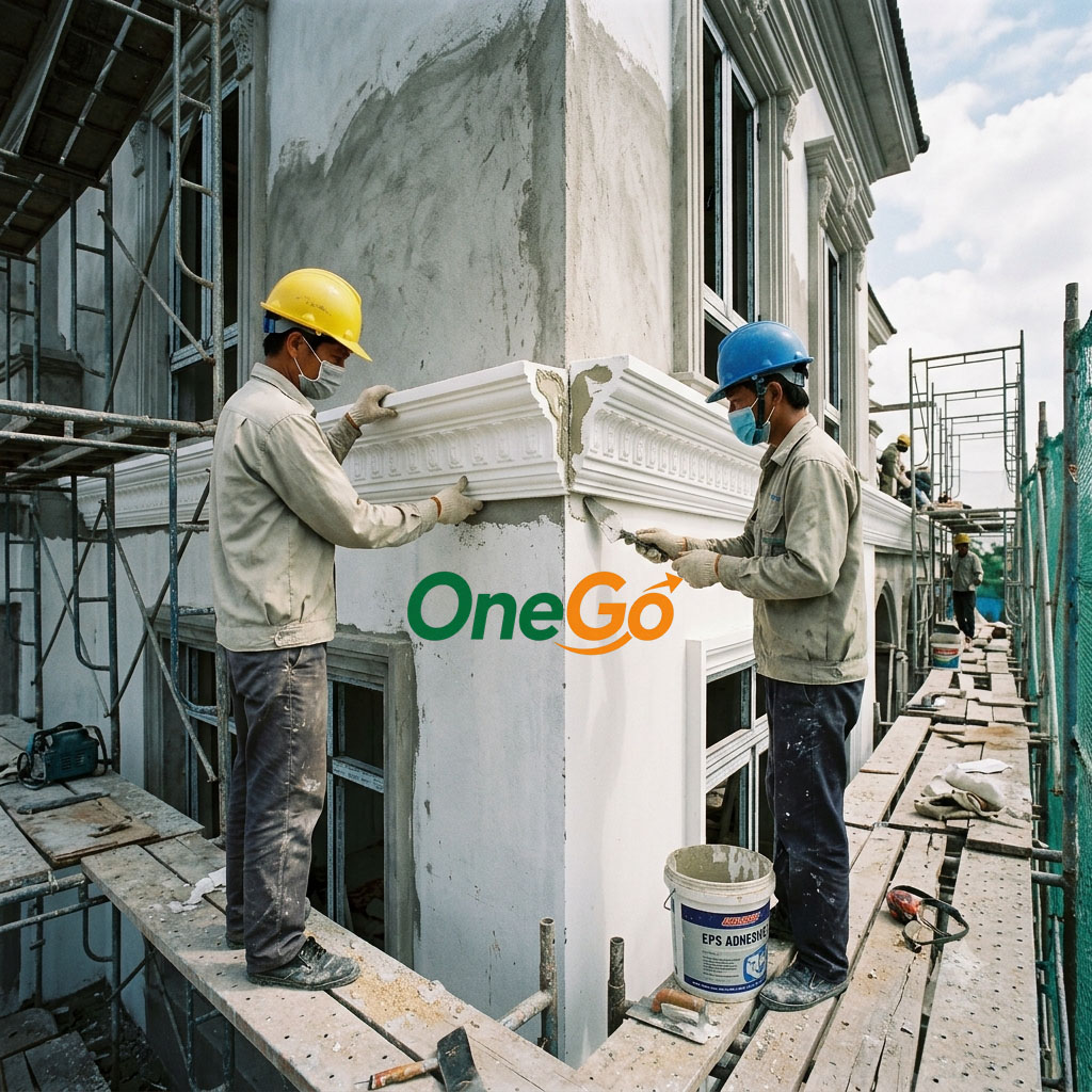 Phào chỉ EPS ngoại thất