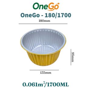 Hộp nhôm thực phẩm 1700ml