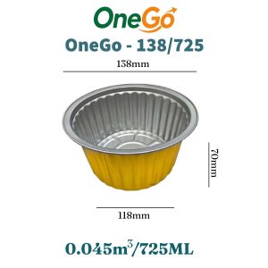 Hộp nhôm thực phẩm 725ml