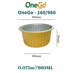 Hộp nhôm thực phẩm 960ml