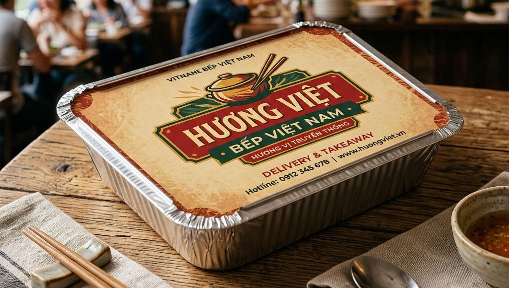 In ấn nắp bìa tráng nhôm