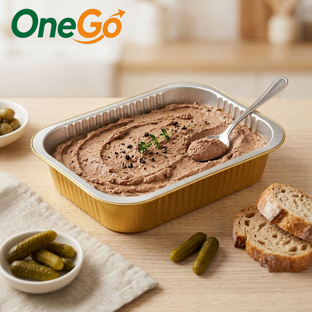 Hộp nhôm thực phẩm đựng pate