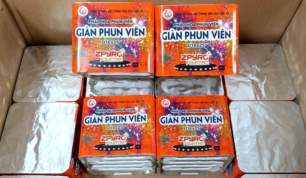 OneGo cung cấp màng nhôm giấy bạc sản xuất pháo hoa