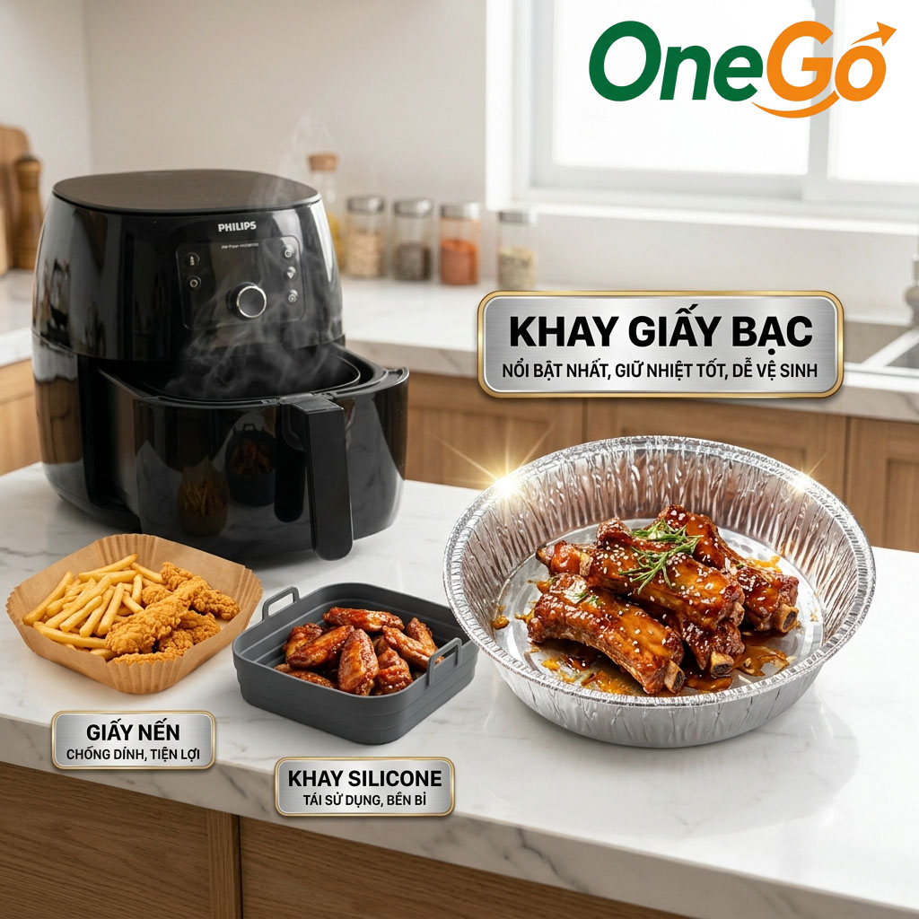 Mua bán khay lót nồi chiên giá rẻ