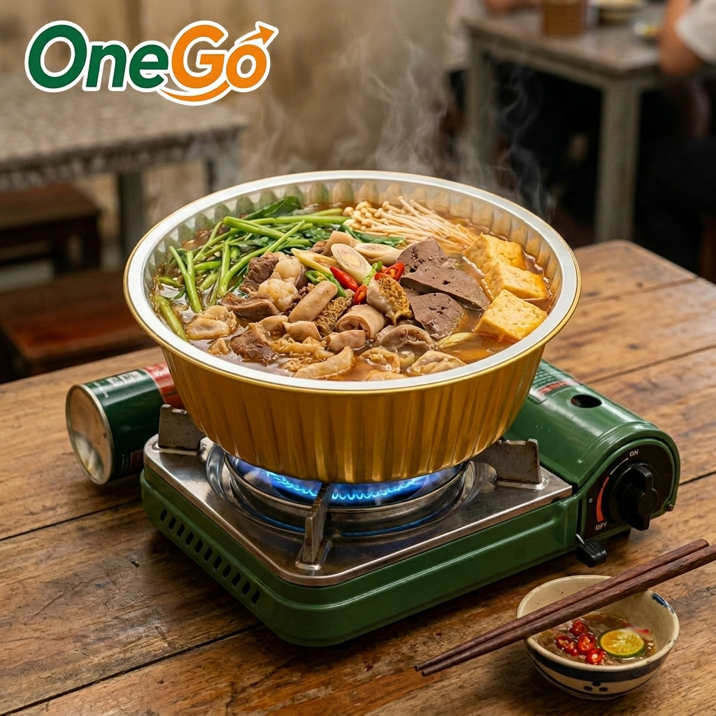 Hộp nhôm đựng lẩu lòng bò