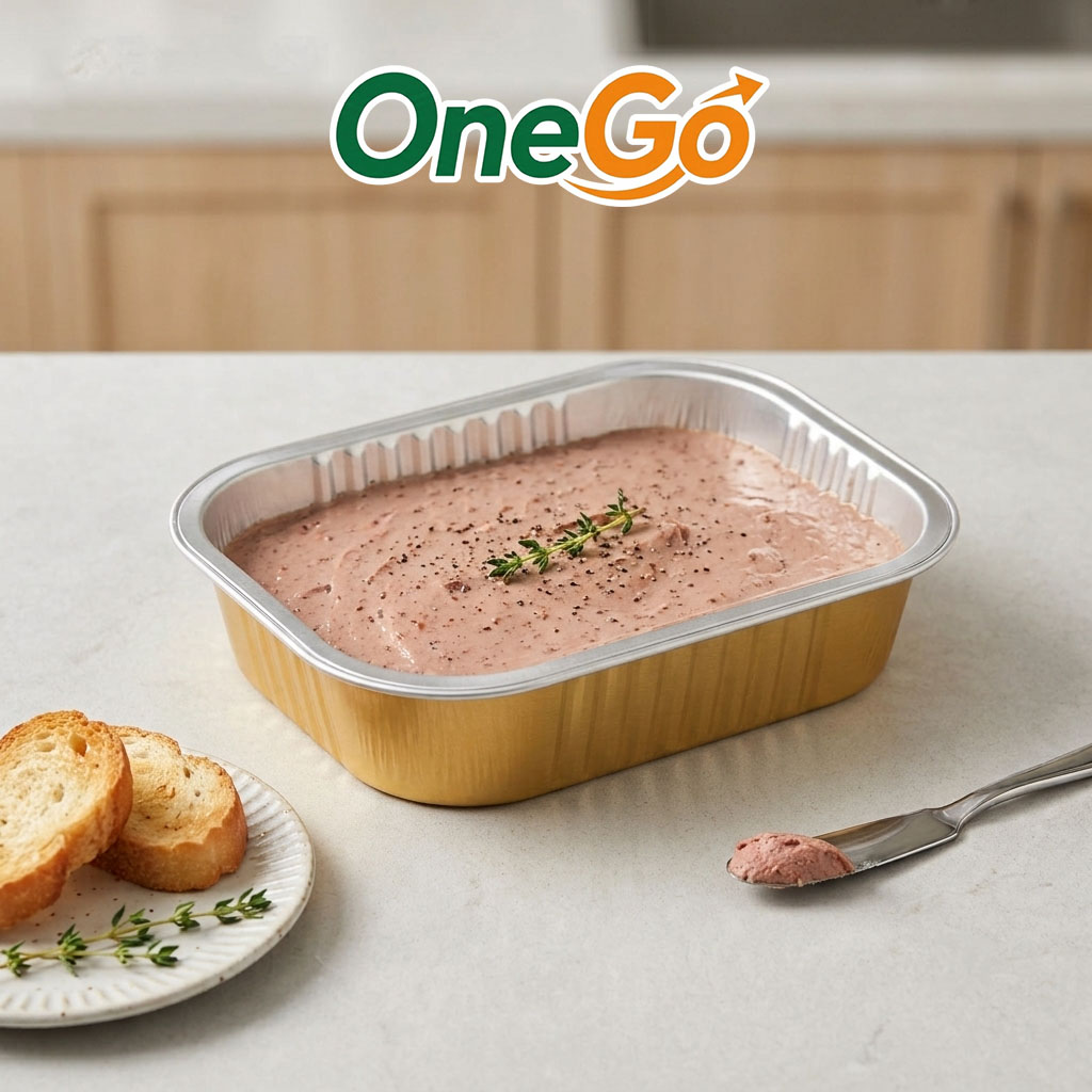 Hộp nhôm thực phẩm đựng pate