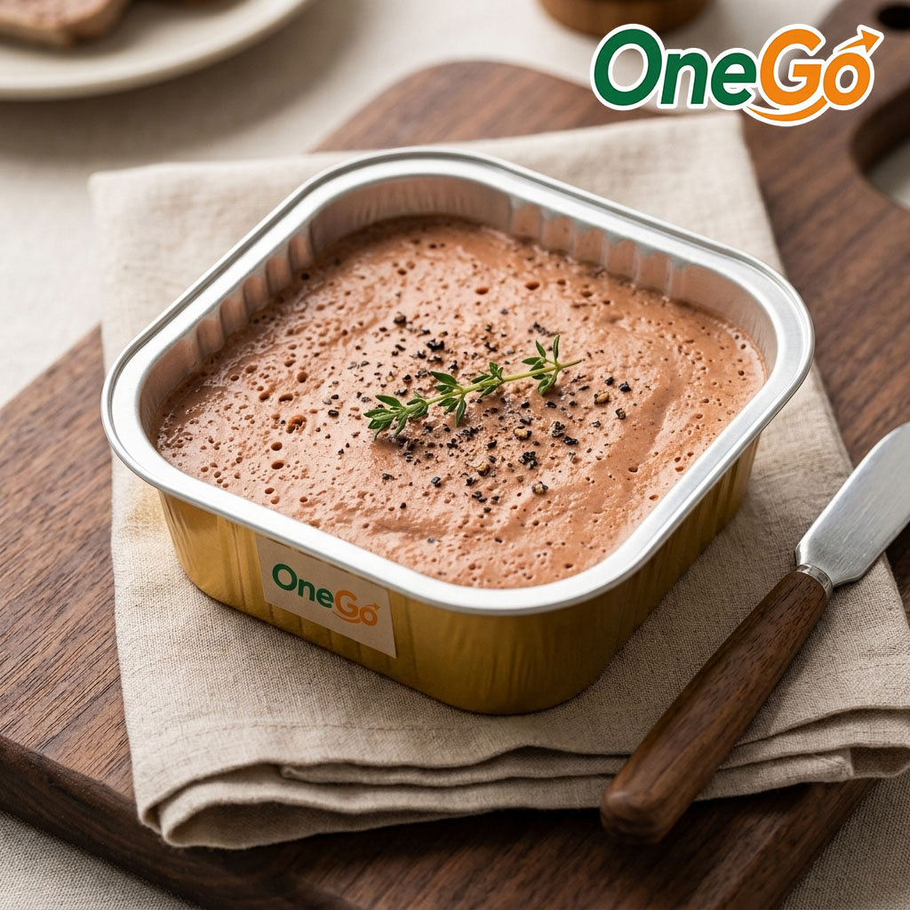 Hộp nhôm thực phẩm đựng pate