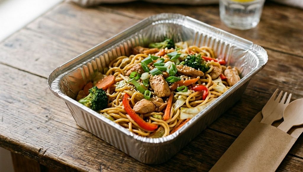 Khay nhôm chữ nhật dùng một lần