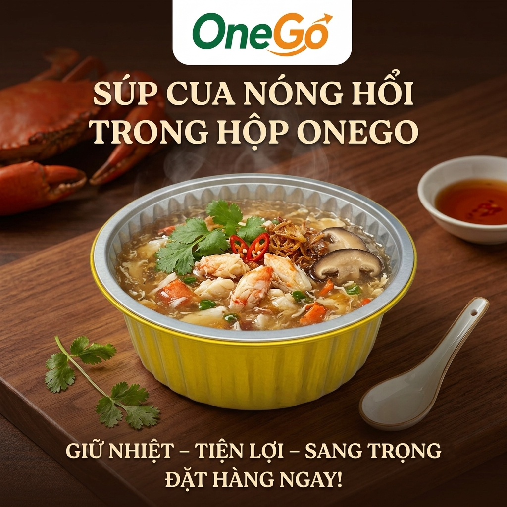 Hộp nhôm tròn đựng súp cua