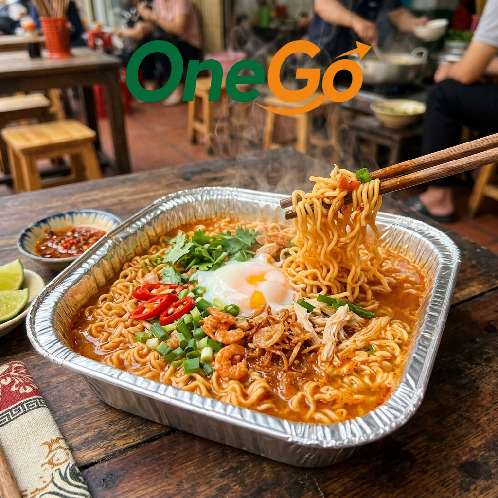 Khay nhôm đựng mì tôm