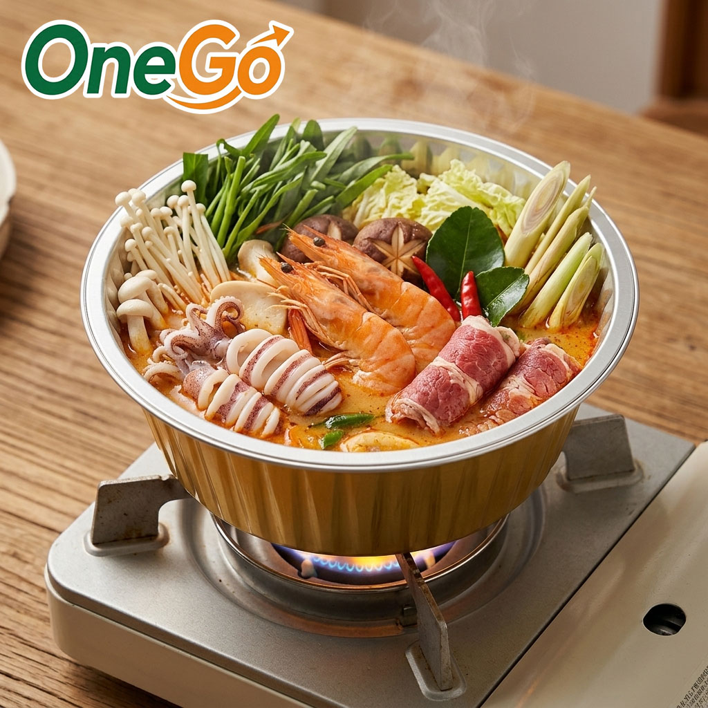 Hộp nhôm đựng lẩu